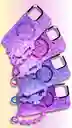 Carcasa Estuche Case Para Iphone 16 Pro Escarcha Morado + Manilla Gratis