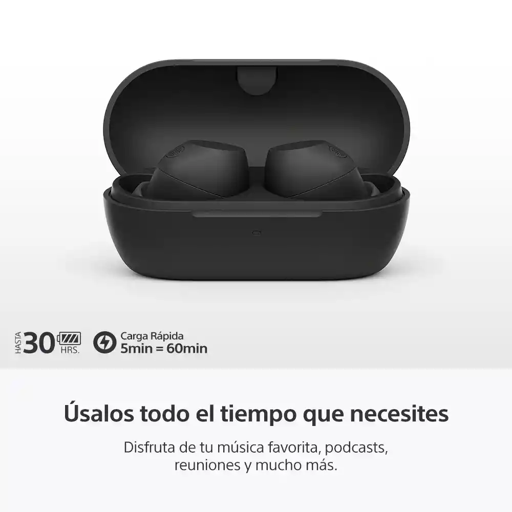 Audífonos Inalámbricos Con Noise Cancelling | Wf-c710n - Negro