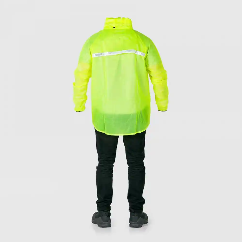 Chaqueta Impermeable Bicicleta T - Xl Pvc Biker