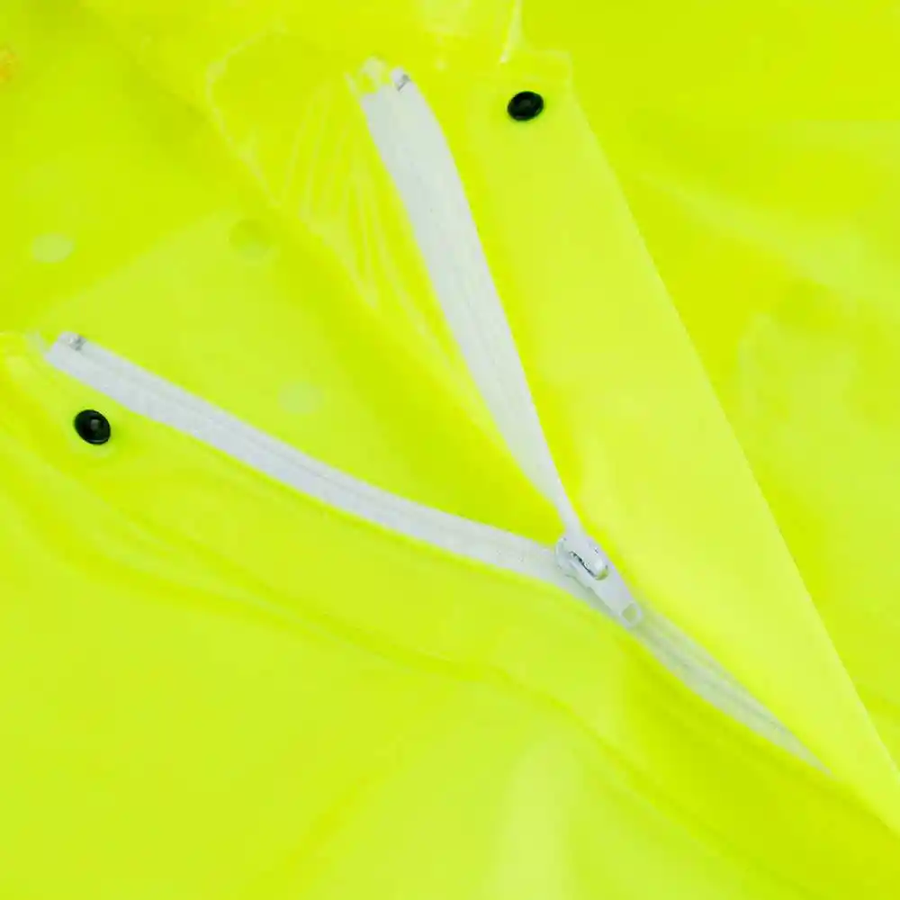 Chaqueta Impermeable Bicicleta T - Xl Pvc Biker