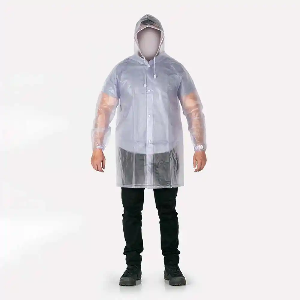Gabardina Siliconado Impermeable T - M Pvc