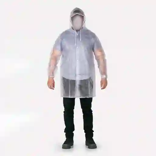 Gabardina Siliconado Impermeable T - L Pvc
