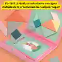 Juego Tangram Magnético De Madera Para Niños Rosa