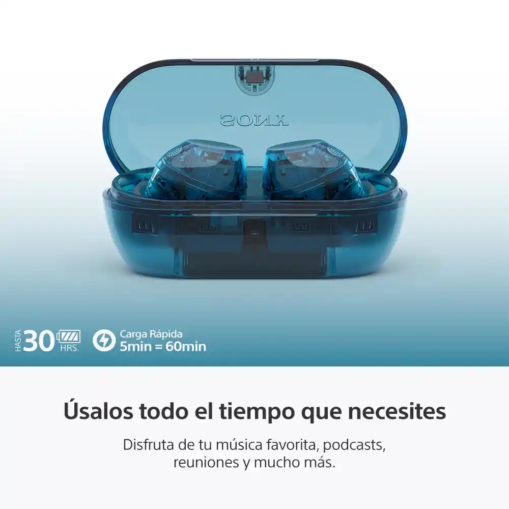 Audífonos Inalámbricos Con Noise Cancelling | Wf-c710n - Azul