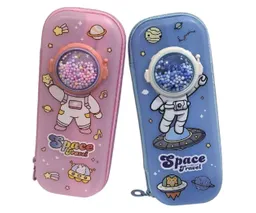Cartuchera Estuche Rígido Estilo Espacial Astronauta