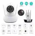 Cámara De Seguridad Genérica Ik100 Wifi Con Resolución Full Hd 1080p Visión Nocturna Incluida Color Blanco