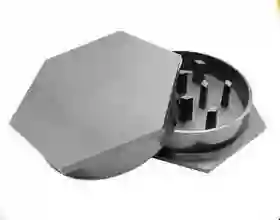 Grinder Rascador Metalico Hexagonal 1 Piso