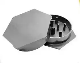 Grinder Rascador Metalico Hexagonal 1 Piso