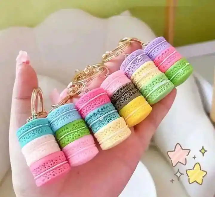 Llavero Forma De Galletas Hermosos Colores