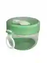 Vaso Tuppers Fruta Cereal Con Tapa Recipiente Siliconado