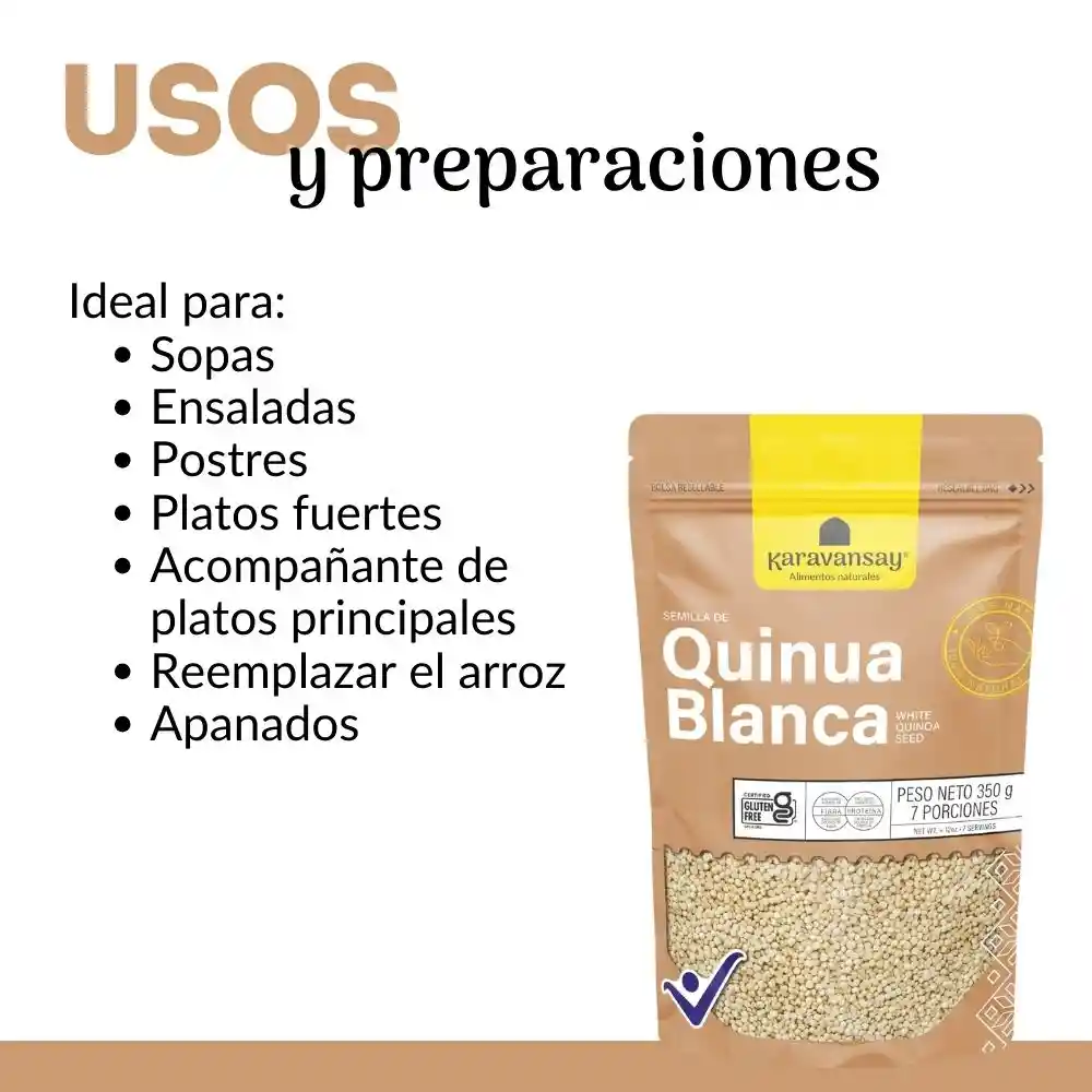Quinua En Semilla X350g
