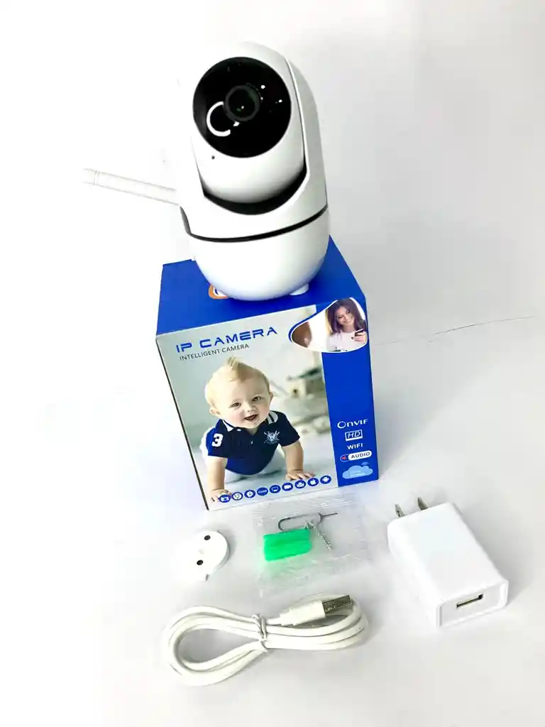 Camara De Seguridad De 1 Antena Giro 360