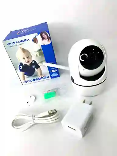 Camara De Seguridad De 1 Antena Giro 360