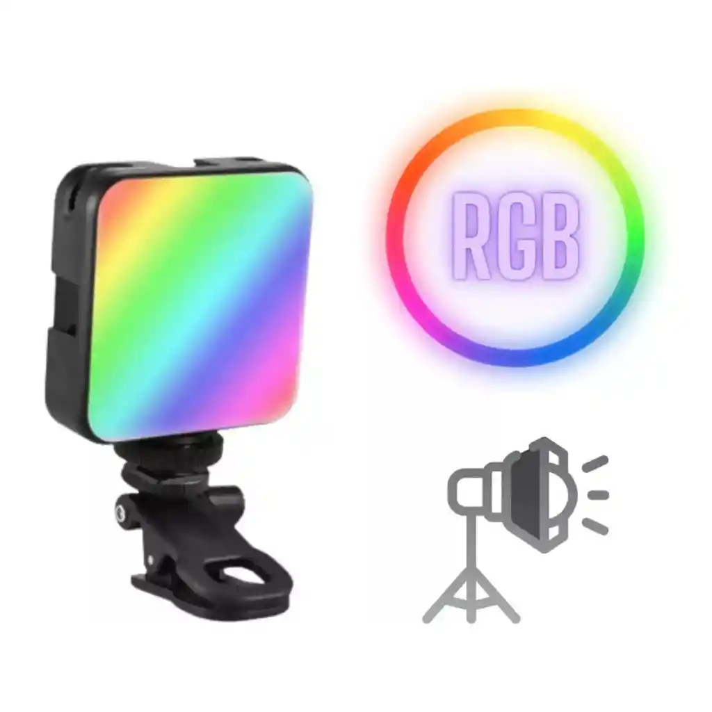 Luz Led Rgb Recargable Para Fotografia Y Video Ay-83