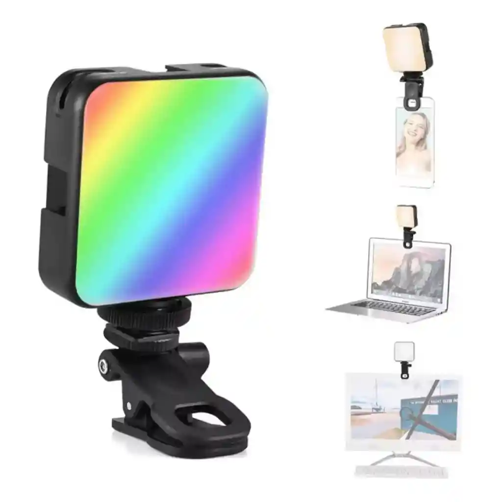 Luz Led Rgb Recargable Para Fotografia Y Video Ay-83