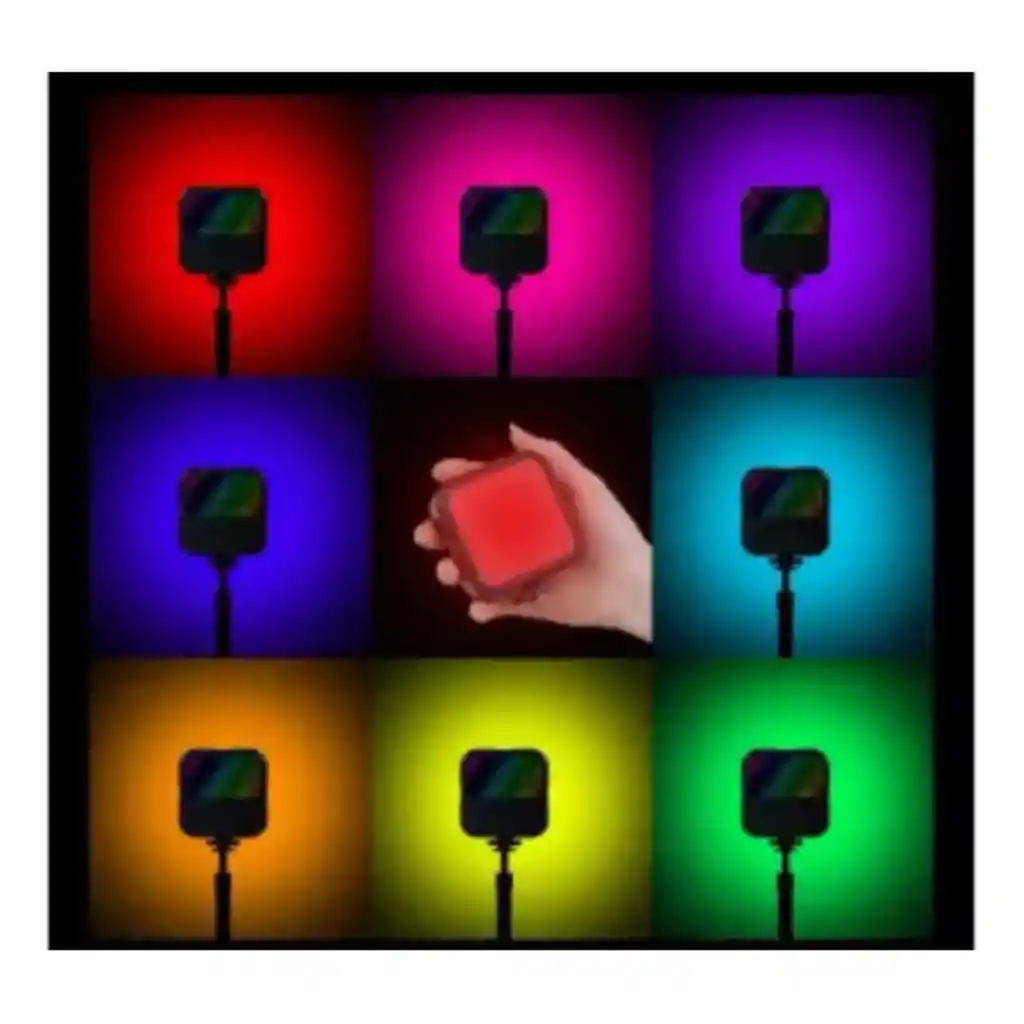 Luz Led Rgb Recargable Para Fotografia Y Video Ay-83