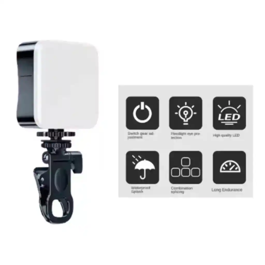 Luz Led Rgb Recargable Para Fotografia Y Video Ay-83