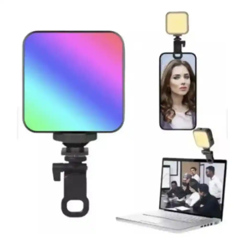 Luz Led Rgb Recargable Para Fotografia Y Video Ay-83