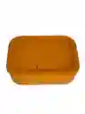 Taper Rectangular En Silicona Con Division Porta Comida