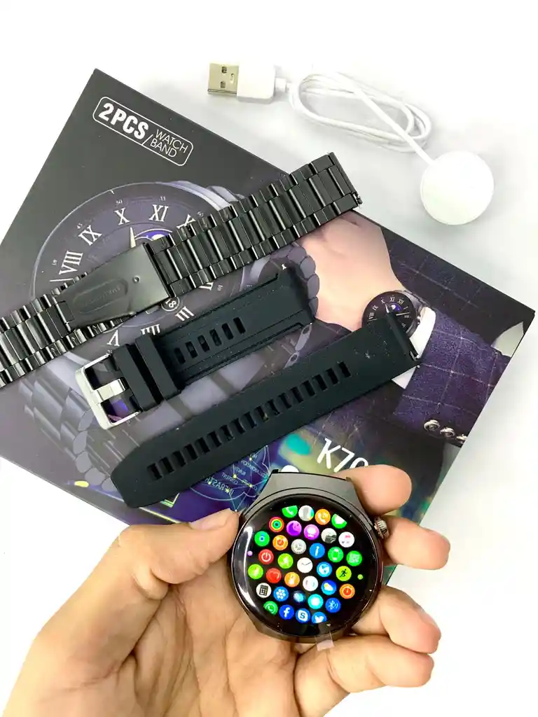 Reloj Inteligente Smart Watch K700 Negro Gama Alta