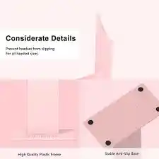 Soporte Base Gamer Para Audífonos Diadema Onikuma Basic Rosa