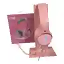 Audifonos Gamer X16 Rosa Con Luz Led + Base Onikuma