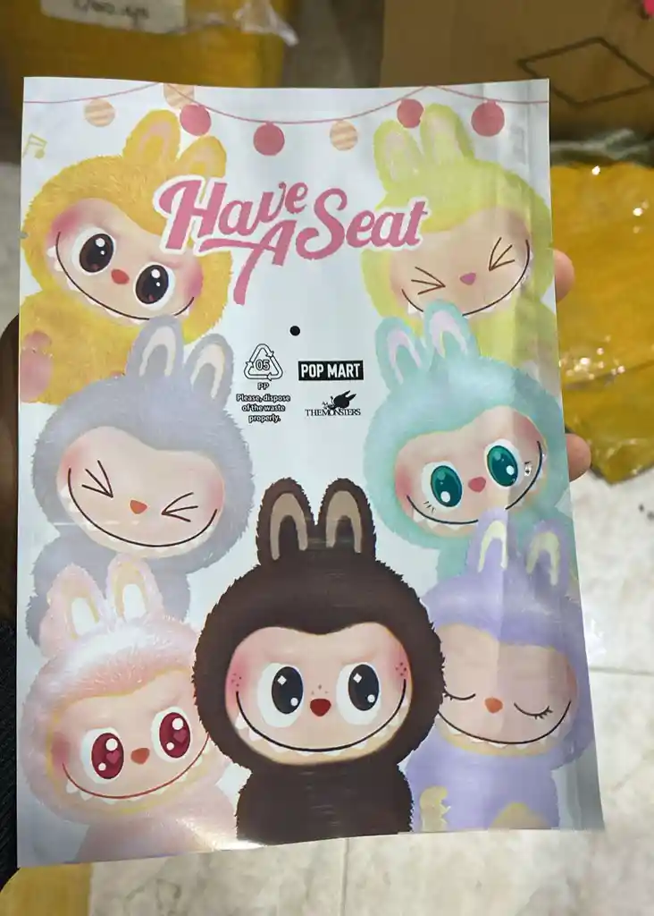 Peluche Labubu Pop Mart The Monsters Llavero