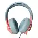 Diadema Auricular Gamer Gato K9 Azul Rosa + Base Grande Onikuma