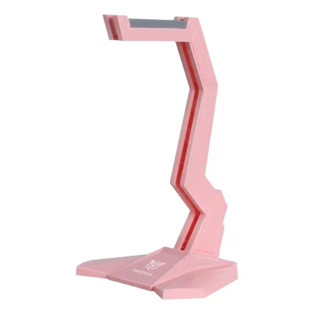 Diadema Auricular Gamer Gato K9 Azul Rosa + Base Grande Onikuma