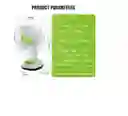 Ventilador Solar Recargable Panel 2 Bombillos Carga Celular Gd-7s12-s