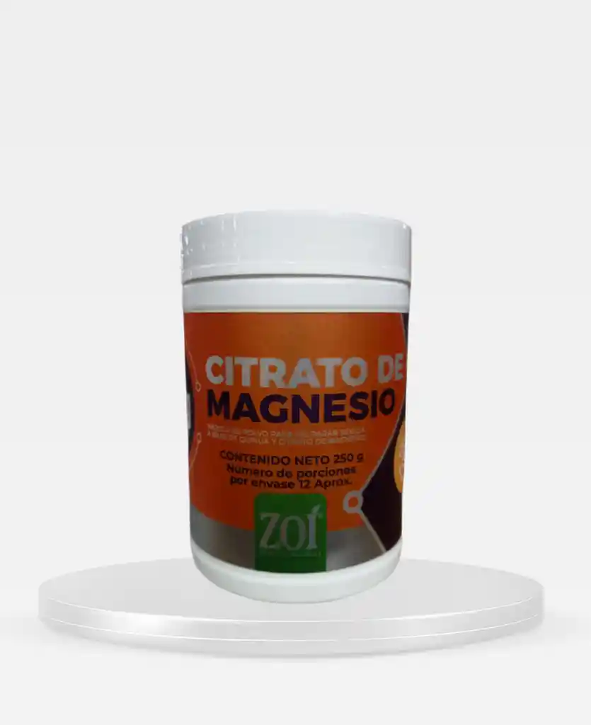 Citrato De Magnesio Zoi