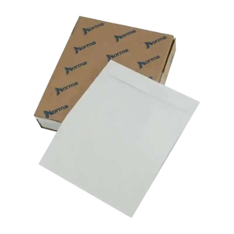 Sobre De Manila Blanco Tamaño Carta Paq X 300