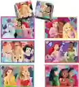 Juego Didácticos Actividades Princesas Disney 4 En 1 Niños