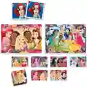Juego Didácticos Actividades Princesas Disney 4 En 1 Niños