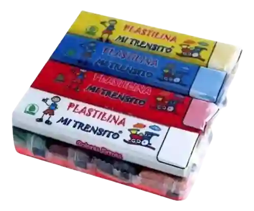 Plastilina En Barra Mi Trensito Surtida 55gr X 12 Und