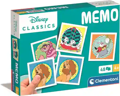 Juego Educativo Disney Clásicos De Memoria 48 Cartas Niños