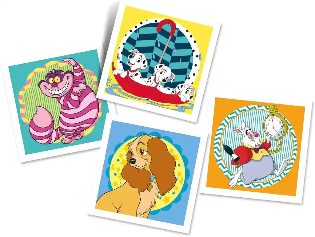 Juego Educativo Disney Clásicos De Memoria 48 Cartas Niños