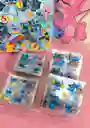 Cuatro Piezas De Stickers Pegatinas Adhesivos Diseño De Stitch Varios