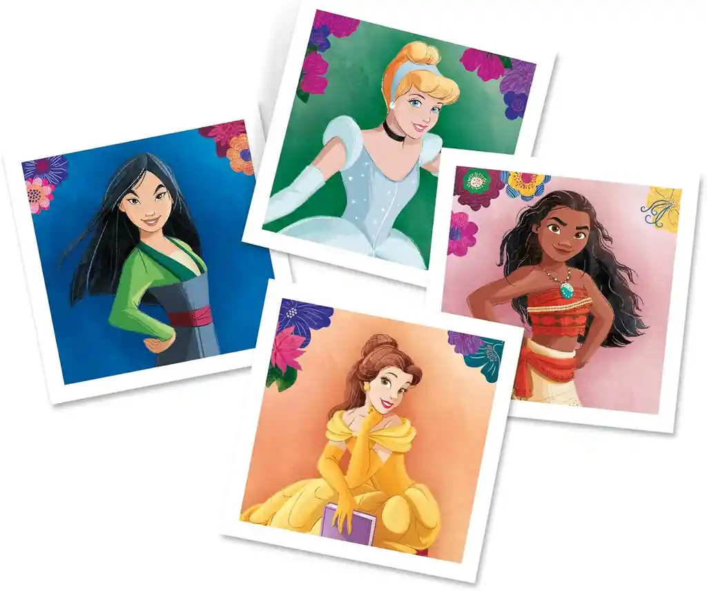 Juego Educativo Disney Princesas De Memoria 48 Cartas Niños