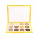 Paleta De Sombras Bys Colour Sunshine 12 Tonos