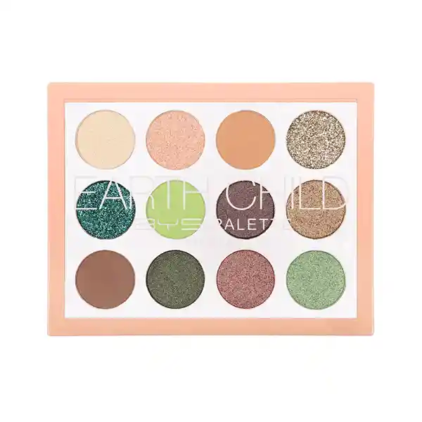 Paleta De Sombras Bys Colour Earth Child 12 Tonos