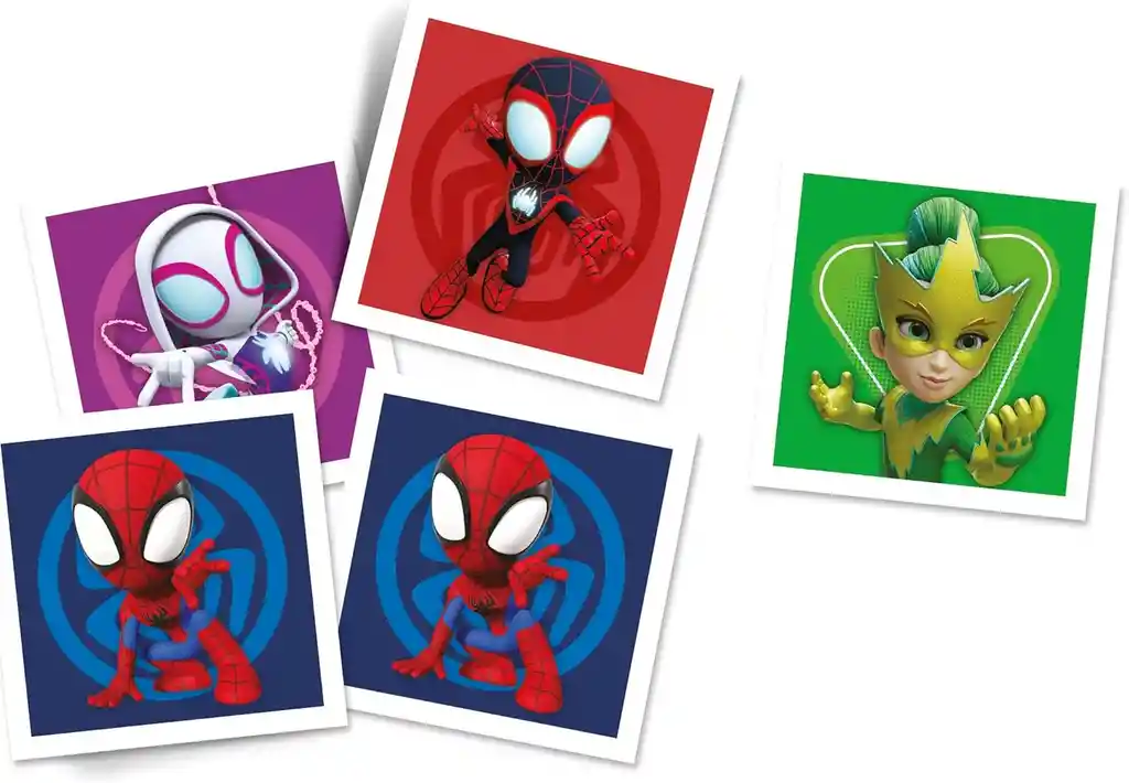 Juego Educativo Spidey Memoria 48 Cartas Para Niños