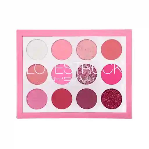 Paleta De Sombras Bys Colour Lovestruck 12 Tonos