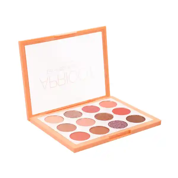 Paleta De Sombras Bys Colour Apricot 12 Tonos