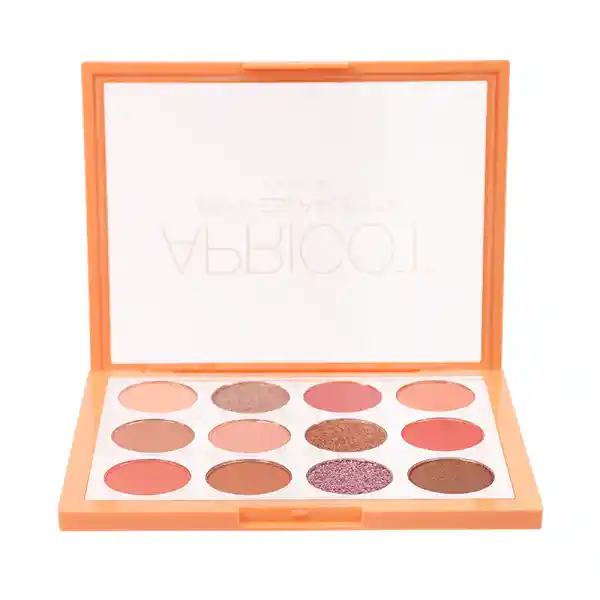 Paleta De Sombras Bys Colour Apricot 12 Tonos