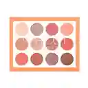 Paleta De Sombras Bys Colour Apricot 12 Tonos