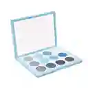 Paleta De Sombras Bys Colour Blue Moon 12 Tonos