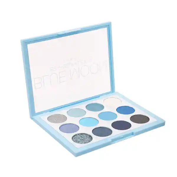 Paleta De Sombras Bys Colour Blue Moon 12 Tonos