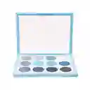Paleta De Sombras Bys Colour Blue Moon 12 Tonos