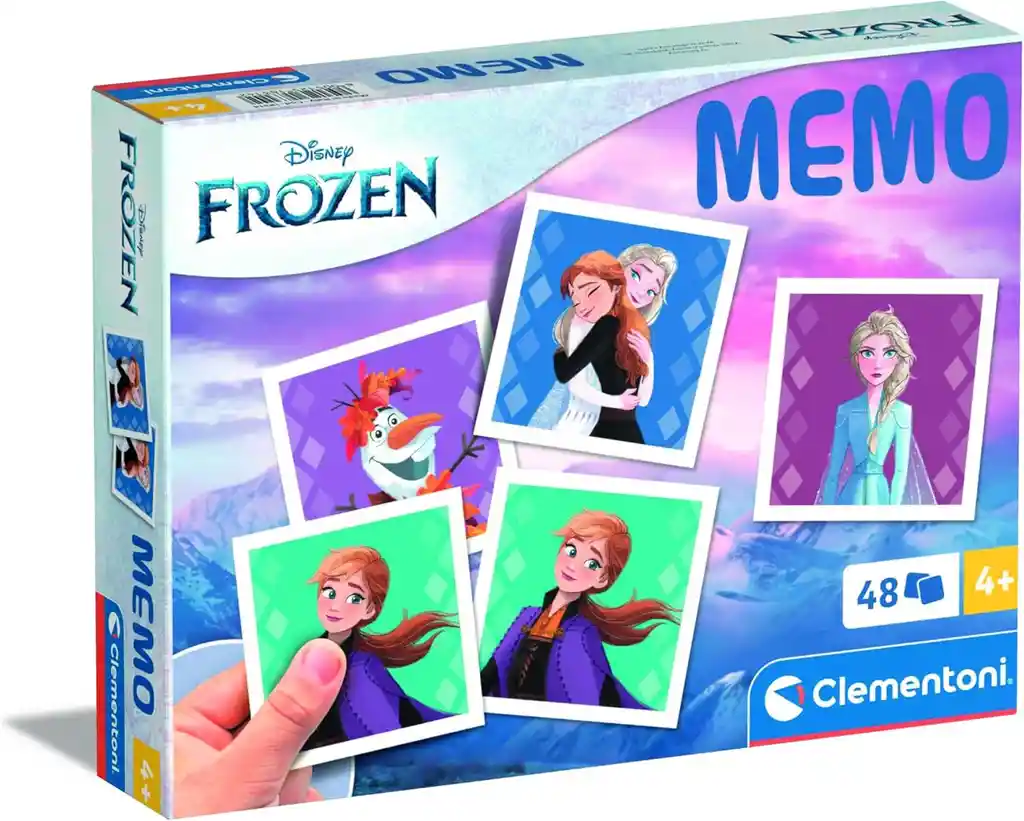 Juego Educativo Frozen Memoria 48 Cartas Para Niños